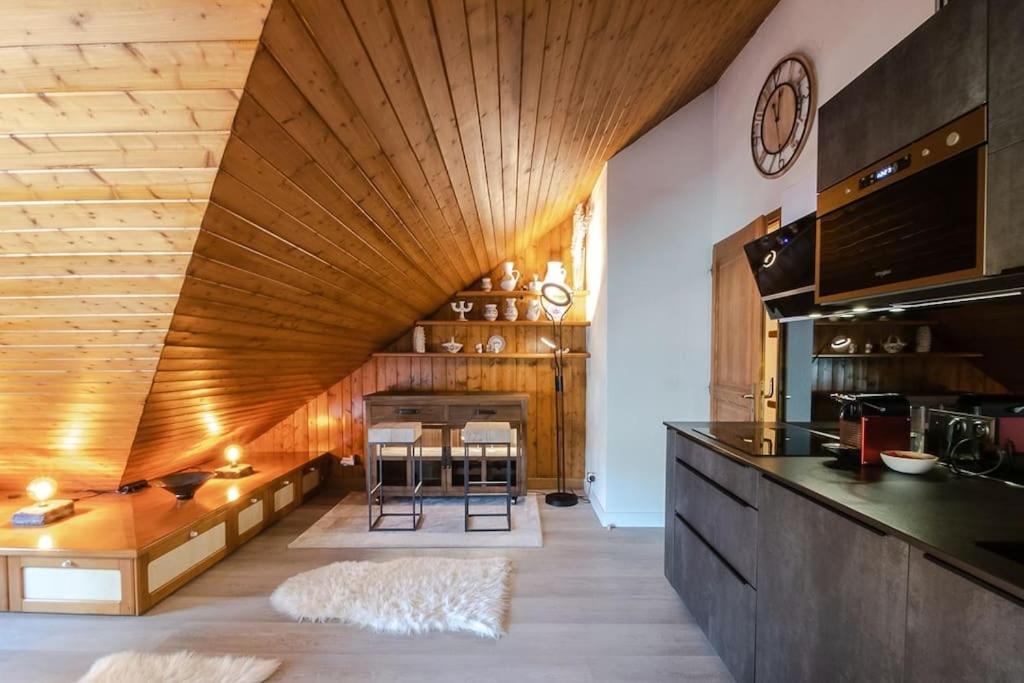 Bel Appartement Entier En Style Chalet A Chamonix Exterior photo